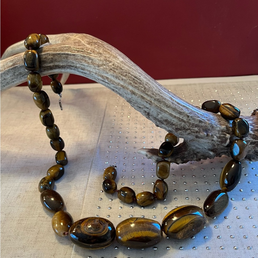 Genuine Tiger Eye Necklace